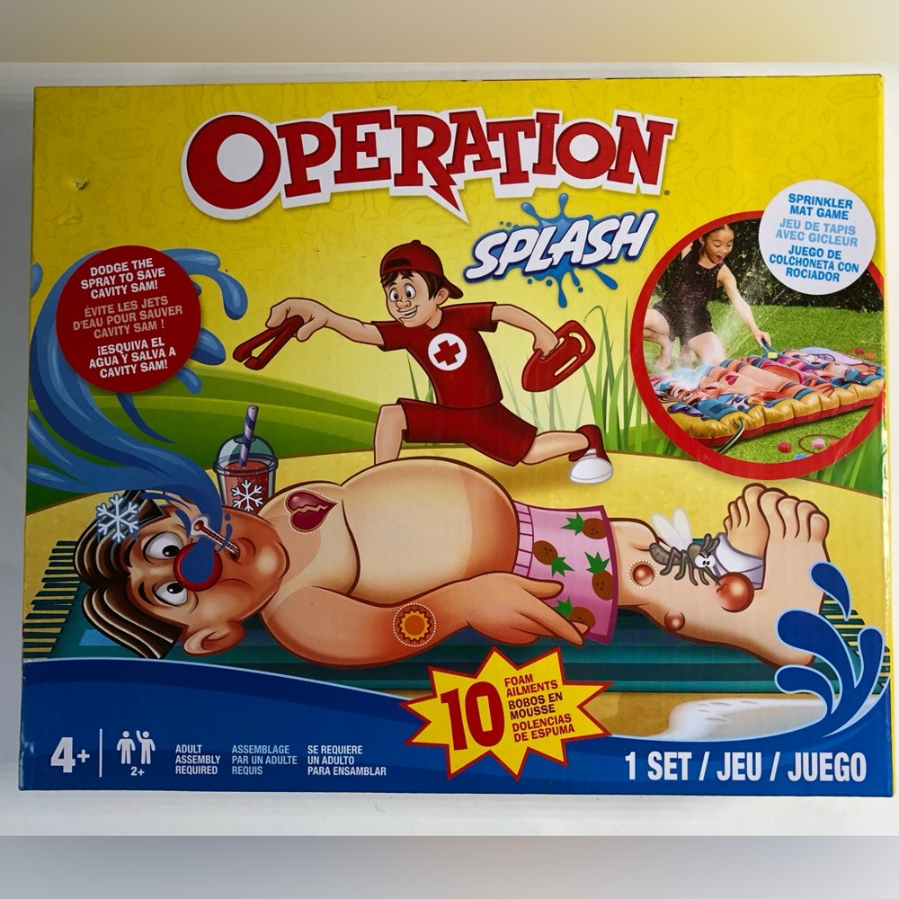 Operation Splash Sprinkler Mat Game